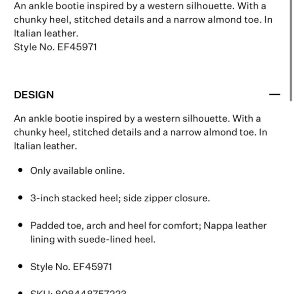 Eileen Fisher Trail Leather Ankle Bootie Size 5 Classic Neutral - Picture 13 of 13